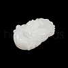Natural White Jade Carved Pendants G-S384-01L-3