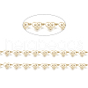 Brass Handmade Beaded Chains CHC-I031-22G-1