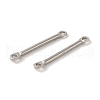 Non-Tarnish 304 Stainless Steel Connector Charms STAS-Q323-04D-P-2