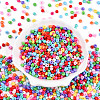 6/0 Opaque Colours Glass Seed Beads SEED-N007-18C-2