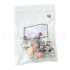 Halloween Theme Alloy & Imitation Jade Acrylic Dangle Earrings EJEW-FS00004-6
