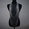 Alloy Crystal Rhinestone Multi-Layer Night Shop Sexy Body Chains WG459FD-01-3
