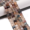 Natural Dragon Veins Agate Beads Strands G-G177-E13-01-1