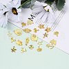 Tibetan Style Alloy Pendants TIBEP-MSMC003-G-5