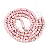 Baking Painted Glass Beads Strands DGLA-N010-6mm-01-2