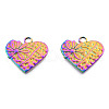 Ion Plating(IP) 201 Stainless Steel Pendants STAS-N098-242M-3