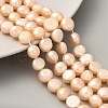 Natural Cultured Freshwater Pearl Beads Strands PEAR-A006-09C-1