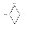 Brass Linking Rings KK-Q735-297P-01-5