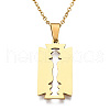 201 Stainless Steel Pendants Necklaces NJEW-S105-JN721-45-2-1