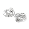 Brass with Cubic Zirconia Pendants KK-K353-06P-2