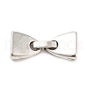 Tibetan Style Alloy Fold Over Clasps TIBE-R308-05AS-RS-2