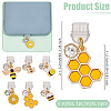 6Pcs 6 Styles PVC Mobile Dustproof Plugs PALLOY-OC00005-2