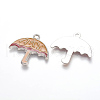 Alloy Enamel Pendants EAP009Y-3-2