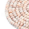 Natural Red Netstone Beads Strands G-P575-A15-8x5mm-3