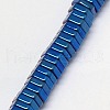 Electroplate Non-magnetic Synthetic Hematite Beads Strands G-J165-2mm-04-3