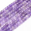 Natural Amethyst Beads Strands G-F460-50-A-1