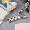 Zinc Alloy Card Paper Craft Punch AJEW-WH0140-84-5