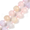 Natural Morganite Beads Strands G-B125-O08-01-1