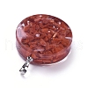 Resin Pendants KK-D531-01A-2