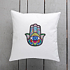 HOBBIESAY 6Pcs 6 Style Hamsa Hand/Heart with Evil Eye Computerized Embroidery Cloth Iron on Sequins Patches DIY-HY0001-50-7