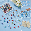 Handmade Polymer Clay Glass Rhinestone Pendants PALLOY-PH01693-4