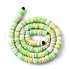 Handmade Polymer Clay Beads Strands CLAY-R089-6mm-T02B-12-7