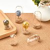15Pcs 3 Styles Glass Dome Cloche Cover AJEW-YW0001-31-5