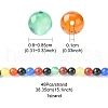 Natural Agate Beads Strands G-YW0001-33A-3