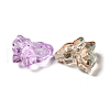Transparent Glass Bead GLAA-H025-04-3