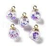 Glass Pendants FIND-Z083-01A-1