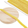 13M Polyester Centipede Lace Ribbons SRIB-WH0011-223A-1