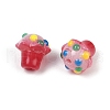 Glass Bumpy Beads GLAA-B025-01A-2
