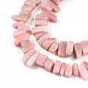 Natural Pink Opal Beads Strands G-T140-65-3