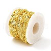 Handmade Brass Flower Link & Paperclip Chains CHC-E023-05G-4
