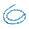 Handmade Millefiori Glass Bead Strands LAMP-J035-6mm-60-2