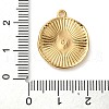 201 Stainless Steel Pendants STAS-D020-06G-3