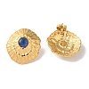 Golden Ion Plating(IP) 304 Stainless Steel Stud Earrings for Women EJEW-L287-053G-02-2