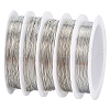 SUNNYCLUE 5 rolls 5 size Copper Jewelry Wire CWIR-SC0001-03C-1
