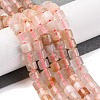 Natural Cherry Blossom Agate Beads Strands G-H040-B01-01-1
