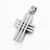 Tarnish Resistant 304 Stainless Steel Pendants STAS-H388-01P-2