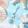 Handmade Porcelain Pendant Decorations HJEW-JM03211-03-1