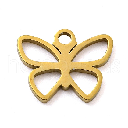 Ion Plating(IP) 316 Surgical Stainless Steel Charms STAS-Q314-18G-1