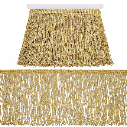 Fingerinspire Polyester Tassel Lace Ribbon OCOR-FG0002-45A-1