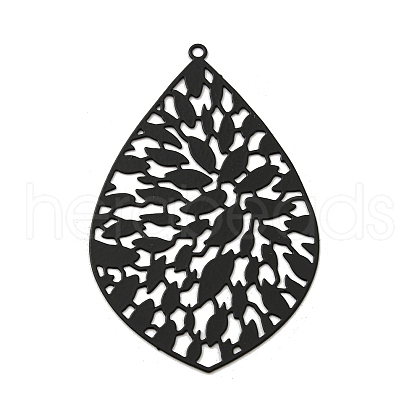 Spray Printed 430 Stainless Steel Pendants STAS-P359-01I-1