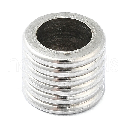 Non-Tarnish 304 Stainless Steel European Beads STAS-H219-14P-1