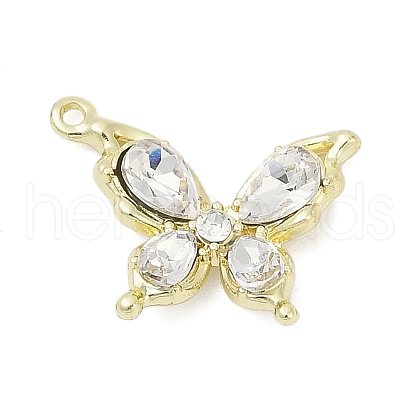 Alloy Pendants with Rhinestone PALLOY-R151-53G-1