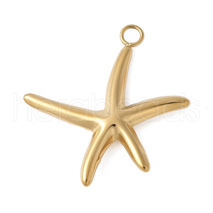 304 Stainless Steel Pendants STAS-G353-03G-04-1