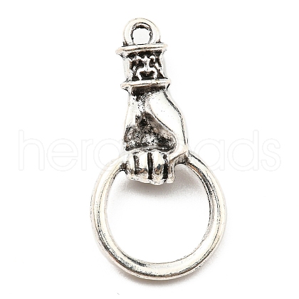 Plated Alloy Pendants PALLOY-D020-03AS-1