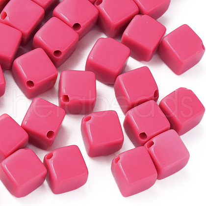 Opaque Acrylic Beads MACR-S373-135-A10-1