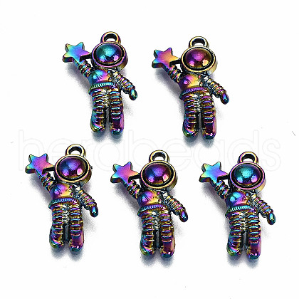 Rainbow Color Alloy Pendants PALLOY-S180-070-RS-1